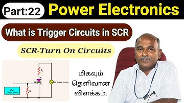 SCR Triggering Circuits in tamil