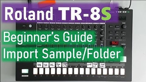 Roland TR-8S Beginner