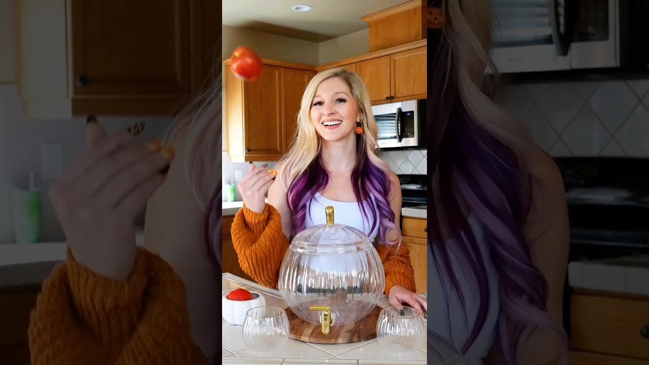 Sparkling Caramel Apple Cider🍎🍏🍂