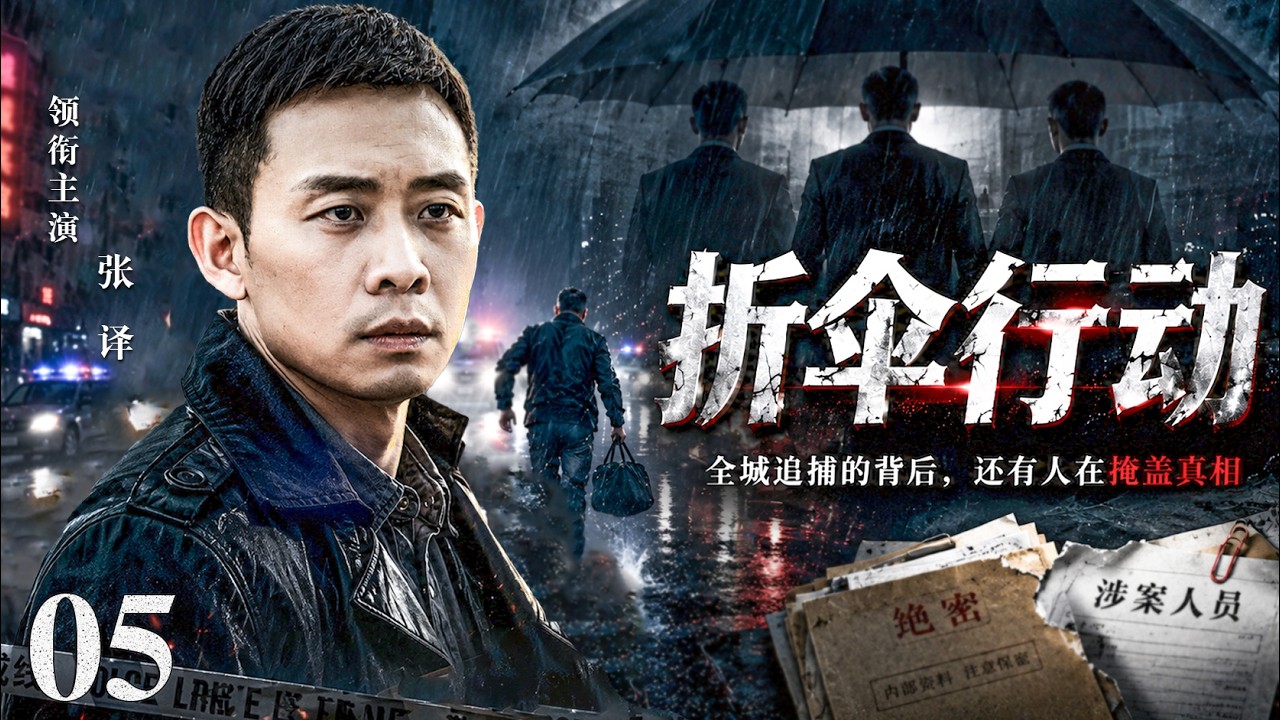 【最新刑侦剧】折伞行动05 | 主演:#张译 #吴刚 #于小磊 #张海