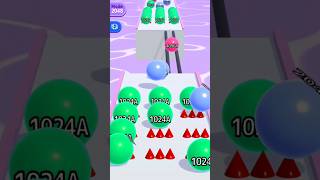 Ball run 2048 🤯- لعبة Max Level  طريقة اللعب من - تطبيق لعبة الهاتف المحمو #runner #gaming #shorts screenshot 4
