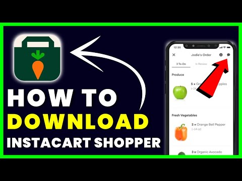 How to Download Instacart Shopper App  How to Install & Get Instacart  Shopper App 