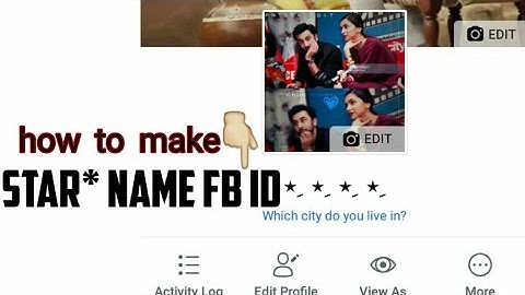 How to make Star Name ID at facebook ||Create Star Name fb id without proxy 2018||by Is Creation