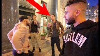 HATERS ALMOST JUMPED ME **PRANK WARS**