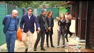 Visita Alcalde y Jorge Pumar a Outariz