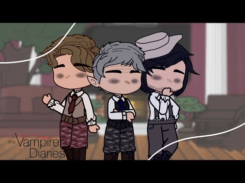 Past Salvatore Family react to the Salvatore Brothers // GCRV // TVD // CrispZApple // Gacha Club