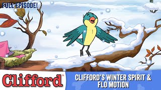 Puppy Days 🐶⛄  - Clifford's Winter Spirit | Flo Motion (HD - Full Episodes)