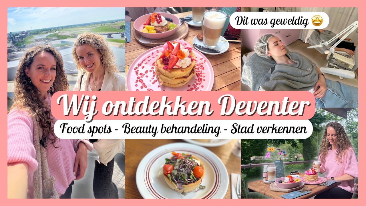 HOTSPOTS in DEVENTER ontdekken! - Deze PANCAKES, 🤭 beauty behandeling en COCKTAILS 🍹✨