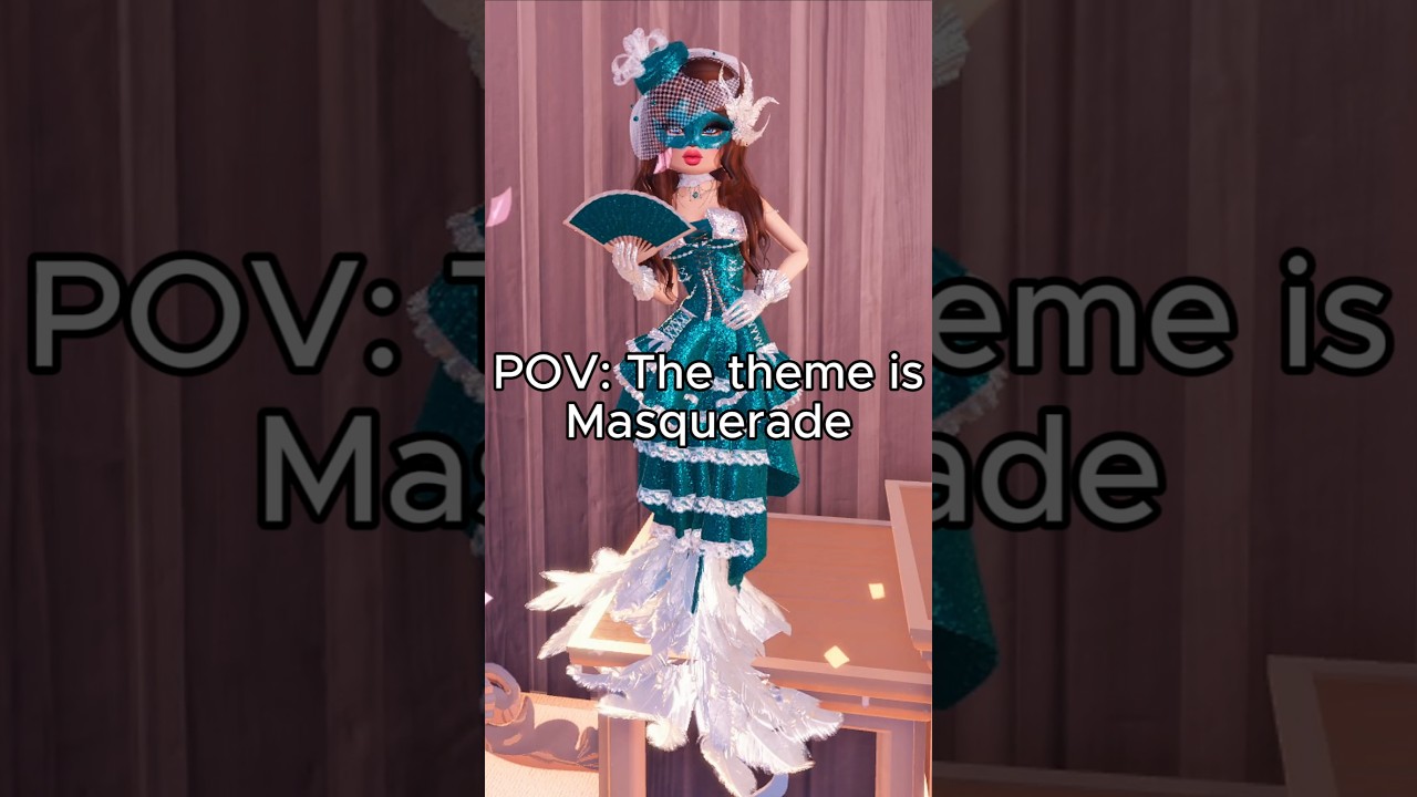 THEME: Masquerade👸❤️How many stars would you rate me?⭐️#roblox #dresstoimpress