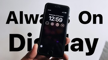 IOS 16 features in IOS 15.7.2 - Always on Display on iPhone 7 😎