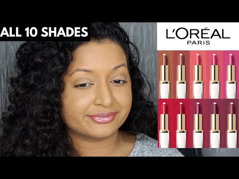 Video: L'Oreal Paris Color Riche huulevärv Tender Pink 114 ülevaade