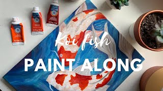 Koi Fish tutorial | Chatty Paint Along