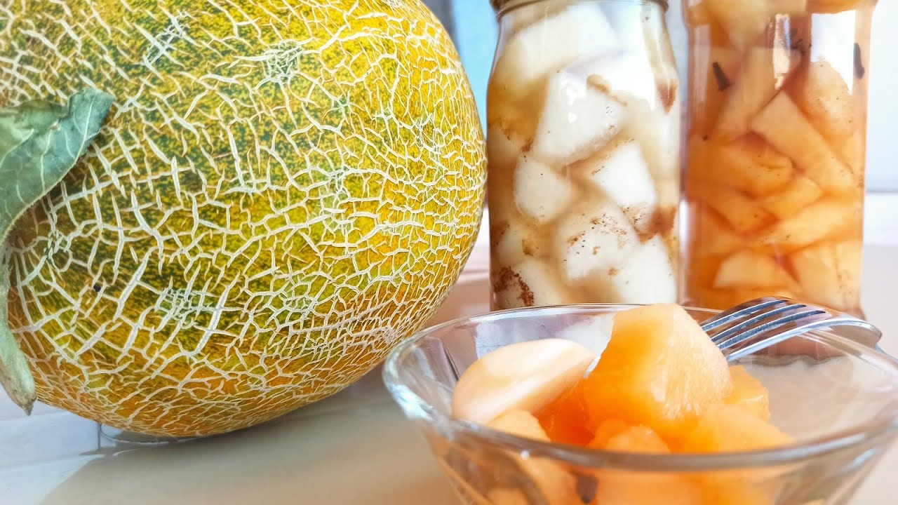 Как мариновать дыни на зиму. Маринованная дыня. соленая дыня. дыня на зиму. консервированная дыня.