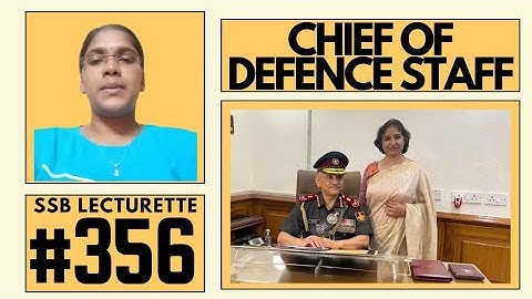 Most expected Lecturette Topics for SSB #356 | CDS- Chief of Defence Staff | Join now for Practice