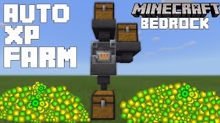 Easy Infinite XP Farm 30+ Levels in One Second | Minecraft Bedrock 1.14+