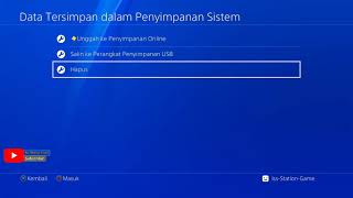 CARA HAPUS EDIT DATA PES DI PS4