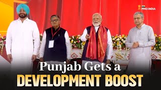 PM Modi launches multiple development projects in Jalandhar, Punjab