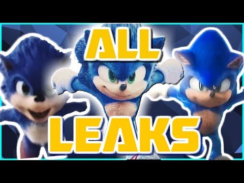 All LEAKED Sonic The Hedgehog Movie Designs (in order) - YouTube