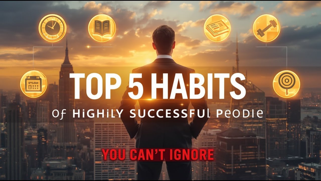 Top 5 Habits of Highly SUCCESSFUL People You Can't Ignore - YouTube