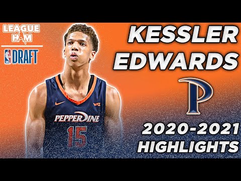 Kessler Edwards Pepperdine Full 2020-2021 SZN Highlights | All-WCC | Two-Way Versatility | NBA Draft