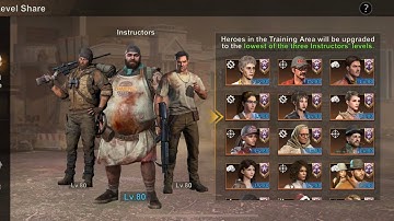 State of Survival - Properly Max your Heroes