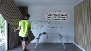 Detailed step by step guide for indoor acoustic wall panels