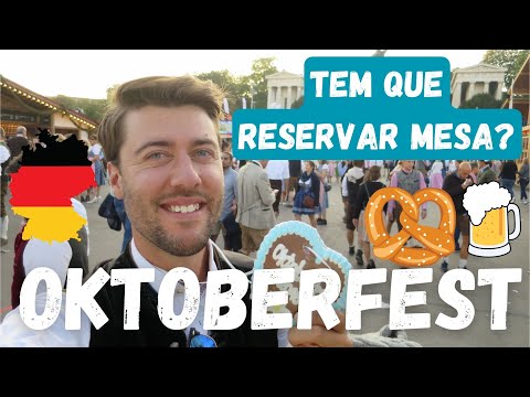 Vídeo: Como reservar uma mesa na Oktoberfest