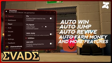 [🎃UPD] Evade Best **Free** Script  |  AUTO WIN, AUTO JUMP, AUTO REVIVE, AUTO SELF REVIVE, MORE+