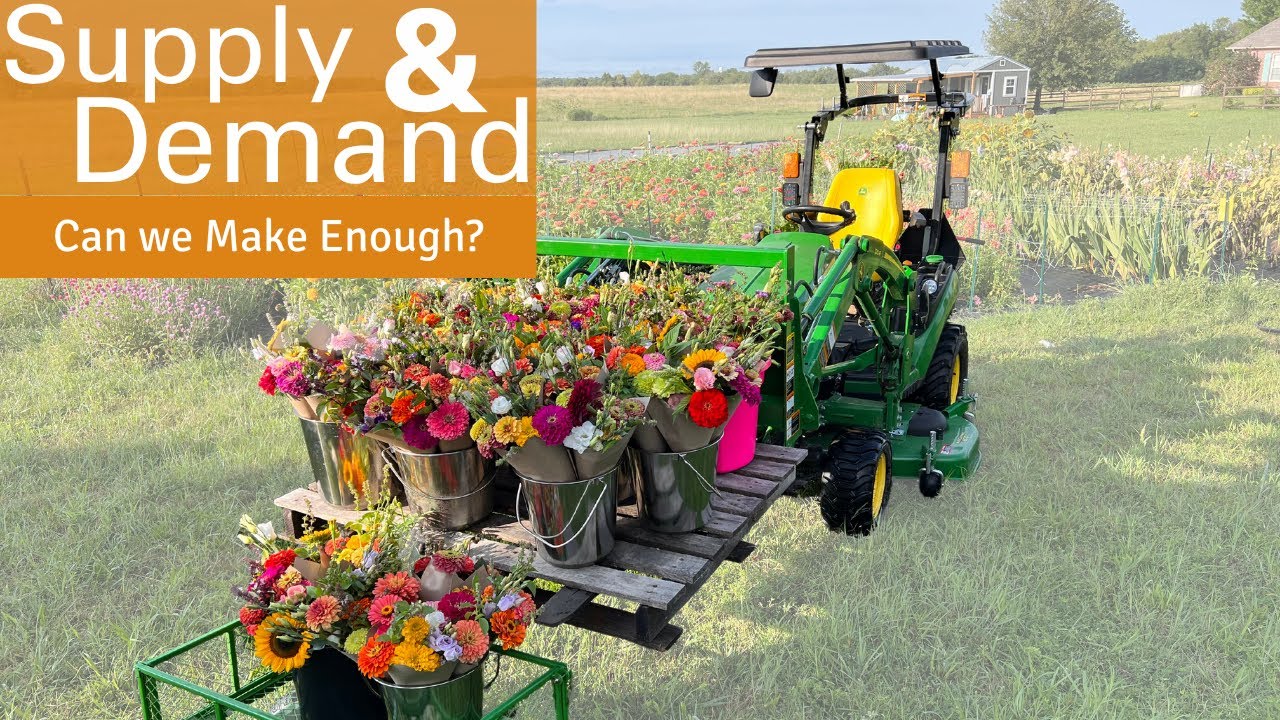 Overwhelming Demand? Tips for a busy roadside flower stand!