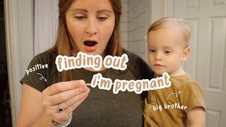 FINDING OUT I AM PREGNANT!!!