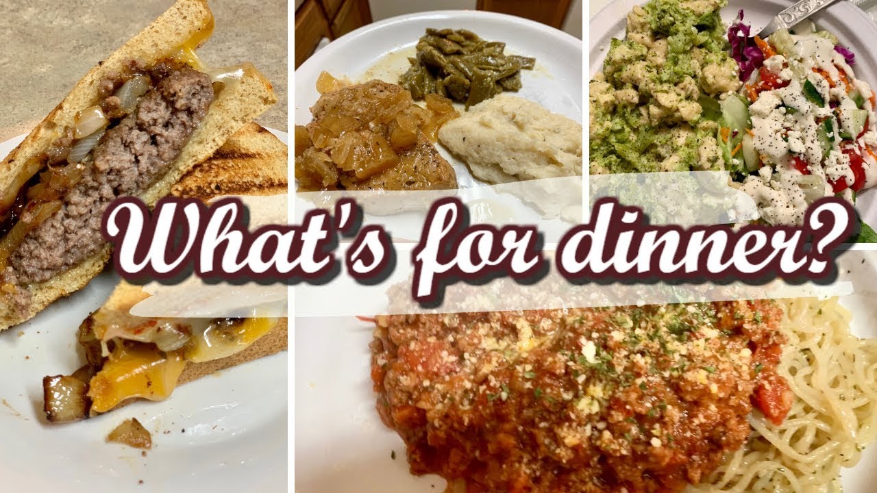 WHAT’S FOR DINNER | EASY HEALTHY LOW CARB OPTIONS | IN WITH JEN - YouTube