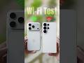 SHOCKING! Android vs iPhone - WiFi Test 🛜 #shorts #android #iphone