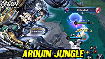 AOV : ARDUIN GAMEPLAY | IN JUNGLE - ARENA OF VALOR LIÊNQUÂNMOBILE ROV