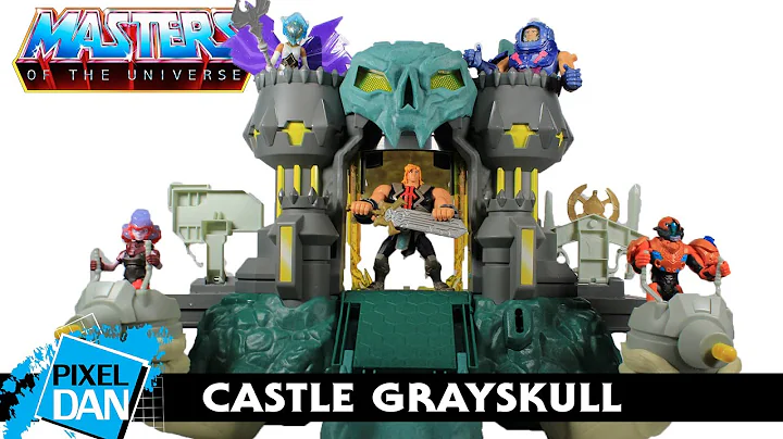 CASTLE GRAYSKULL 2022 Netflix Animated Playset Rev...