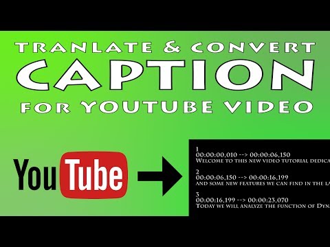 How to convert translated captions from .txt to .srt | Part 2