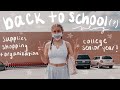 BACK TO SCHOOL: supplies shopping, organizing my desk & other prep (2020)