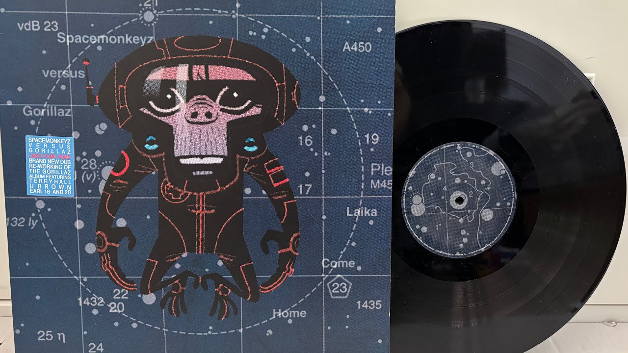 SPACEMONKEYZ VS GORILLAZ レコード Gorillaz vs Spacemonkeyz Laika Come Home Vinyl - YouTube
