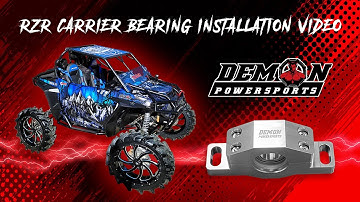 How To Install RZR Carrier Bearing | Make Your Ride Vibration Free | Video By Aaron Stortz