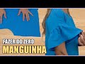 Blusa Manga franzida sem Molde | Costura fácil para Iniciantes - DIY