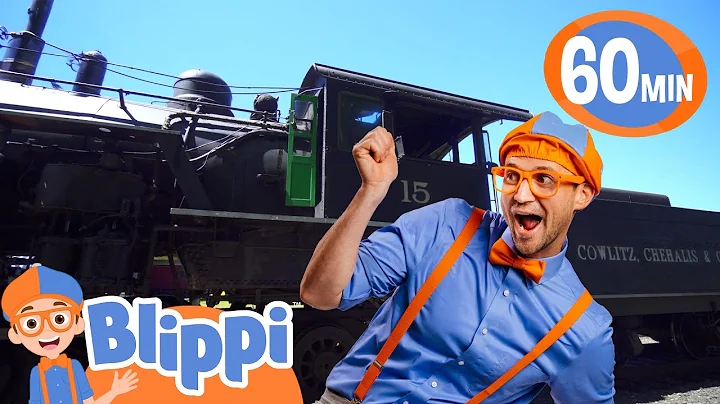 Blippi Explores a Steam Train 🚂 | Blippi Vehicles | Learning Videos for Kids