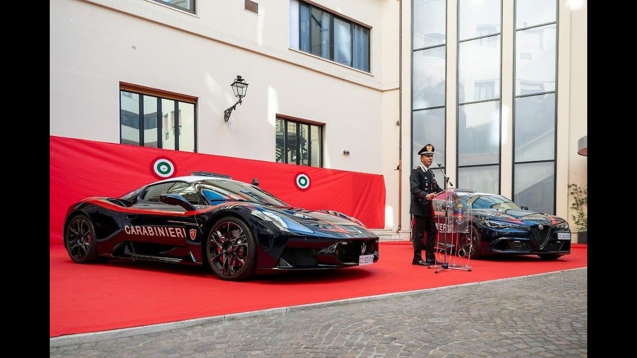 Alfa Romeo e Maserati salveranno vite per l’Arma dei Carabinieri! 🚨🇮🇹