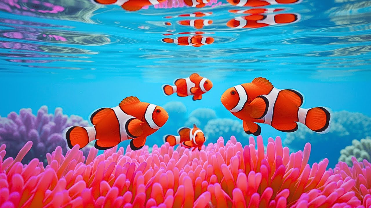 The Best 4K Aquarium 🐠 Discover Stunning Jellyfish,Vibrant Coral Reefs & Exotic Ocean Life