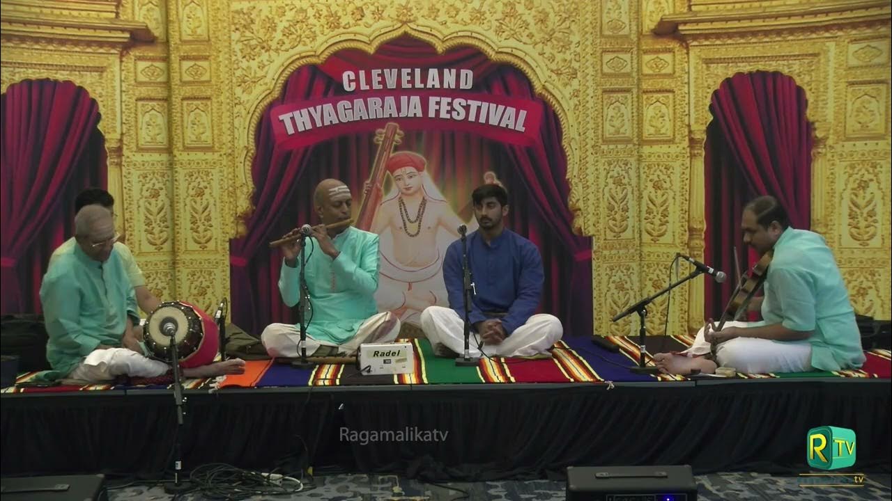 Cleveland Thyagaraja Festival 2024 Vid R. Thiagarajan Flute YouTube