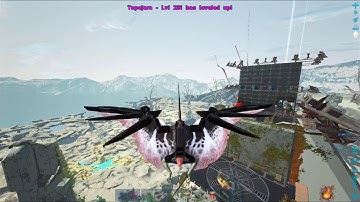 Ark Official Small-tribes PVP | RAIDING FULL TEK BASE!!