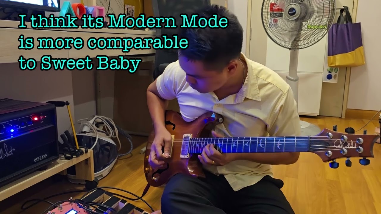 Joyo Bright Day Overdrive VS Sweet Baby Overdrive - through PRS Archon clean channel