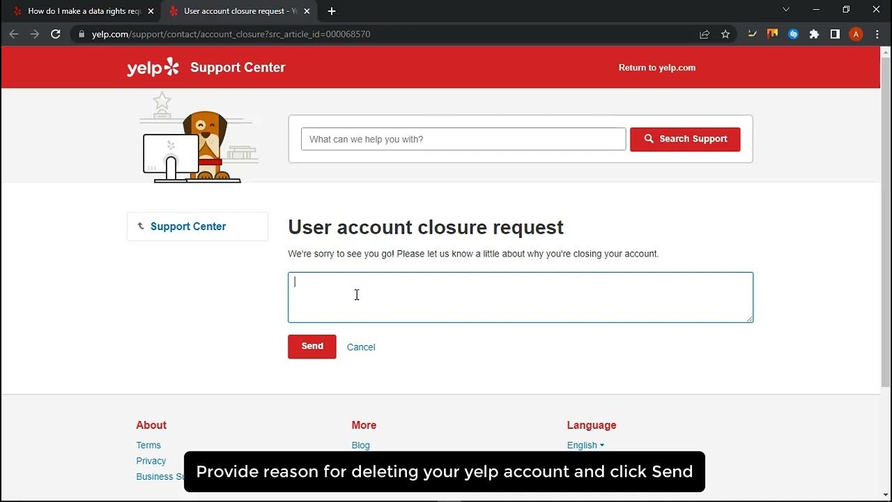 How To Permanently Delete Yelp Account Delete Yelp Listing YouTube