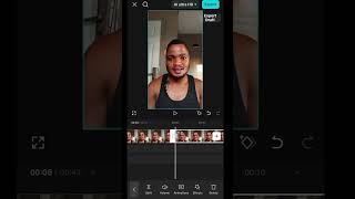 Tutorial on how to edit your videos using capcut#funny #comedy #editing  screenshot 3