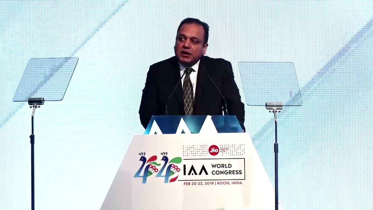 Mr. Punit Goenka at IAA World Congress 2019