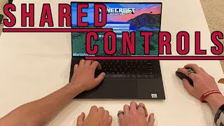 Minecraft But We Share Controls