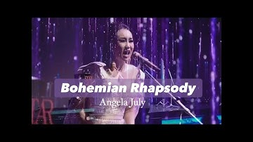 ANGELA JULY | Bohemian Rhapsody - Queen (Vocal and Harp Live Performance)